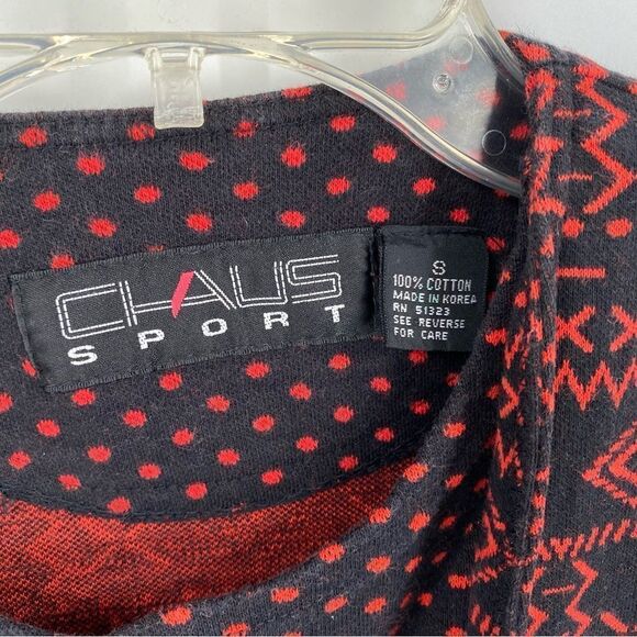 Chaus Sport Women’s V Neck Zipper Closing Bibbed Cotton Cardigan size S - Picture 2 of 3